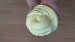 Cream-Cheese-Slime mit Speisestrke Knet-Schleim