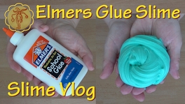 Slime mit weißem Elmers Glue