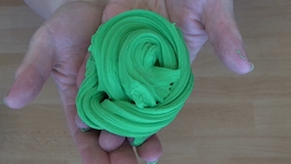 Slime-Vlog: Knete-Schleim - mit Model Magic und mit Playdoh
